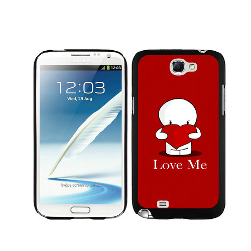 Valentine Love Me Samsung Galaxy Note 2 Cases DUA